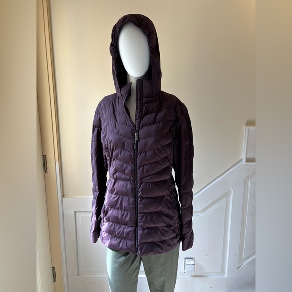 32 Degrees Jackets & Blazers - Women's Purple Puffer Jacket